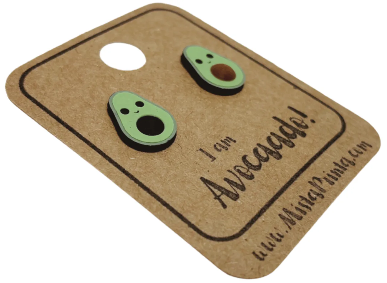 I am Avocaado! earrings view 2