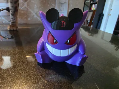 Gengar with Mickey Ears