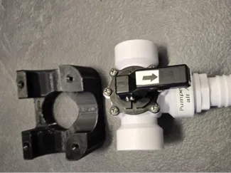 3 way valve pool mount
