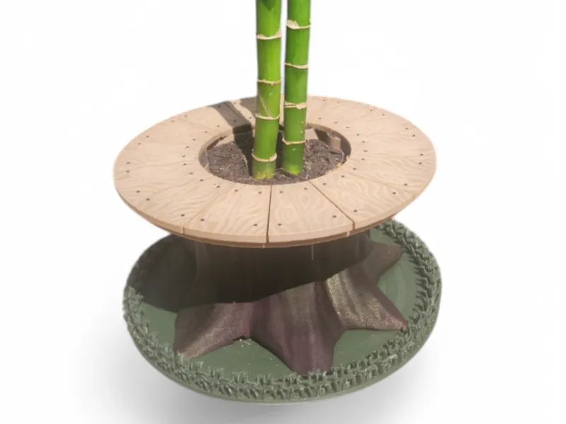 Tree Stump Planter