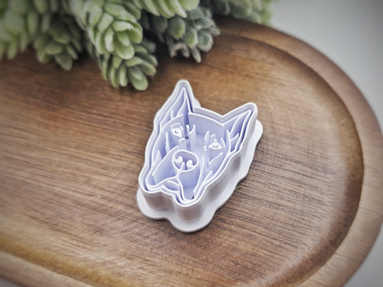 Great Dane Face Polymer Clay Cutter