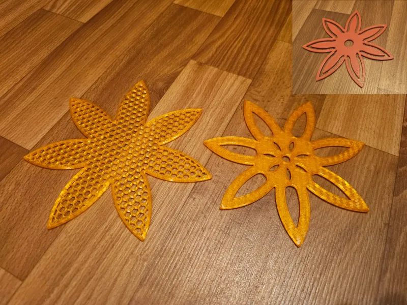 "Flower" pads / trivets