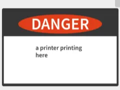 danger\warning sign 