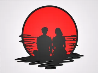 Tramonoto romantico