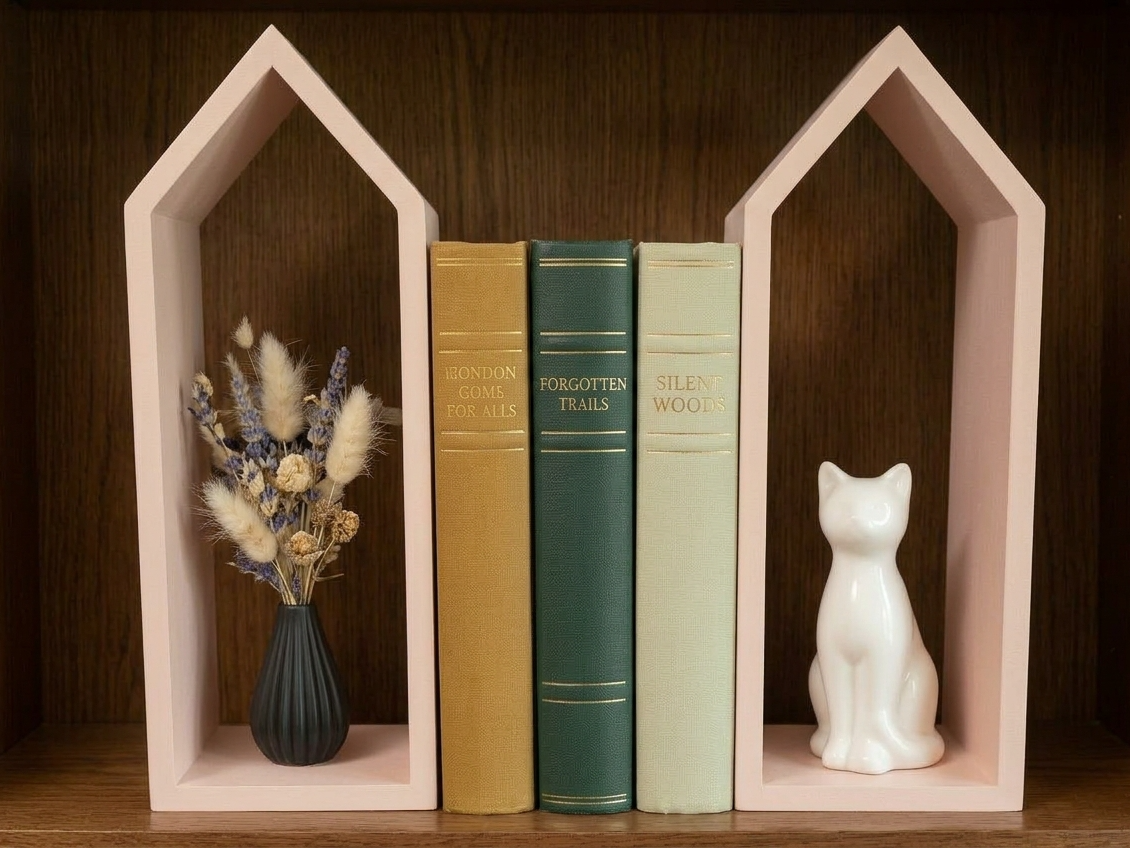House Bookend & Display Stand