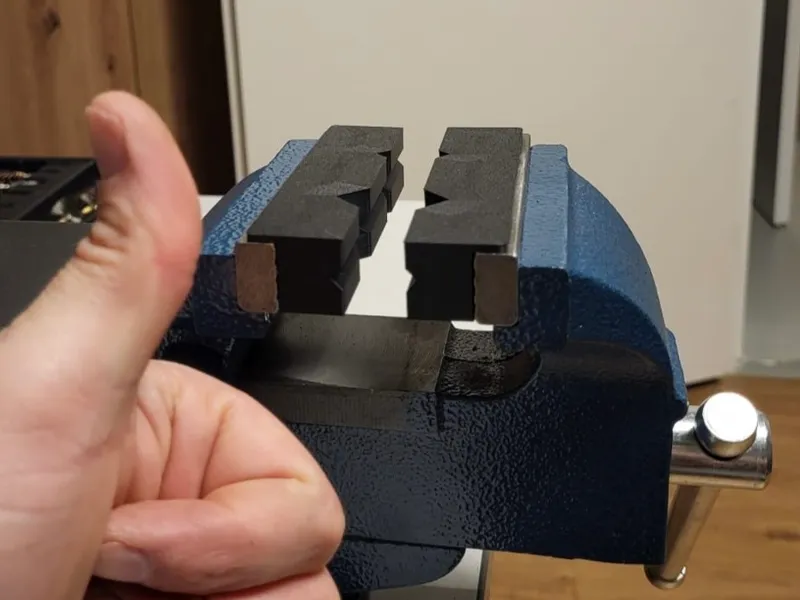 Magnetische-Schraubstockbacken 100mm