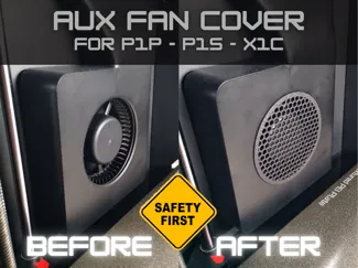 Aux fan cover for Bambu P1P - P1S - X1C