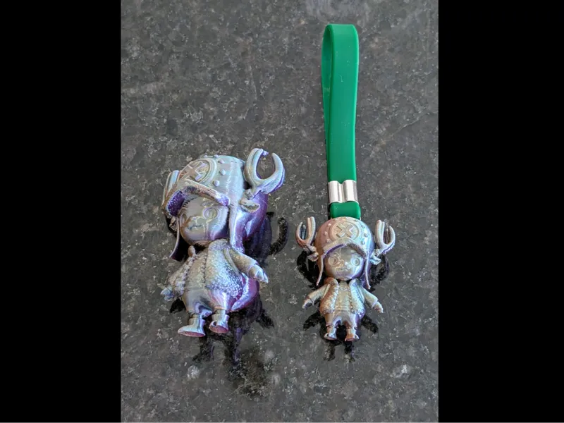 Tony Tony Chopper Figure & Keychain Post-Timeskip