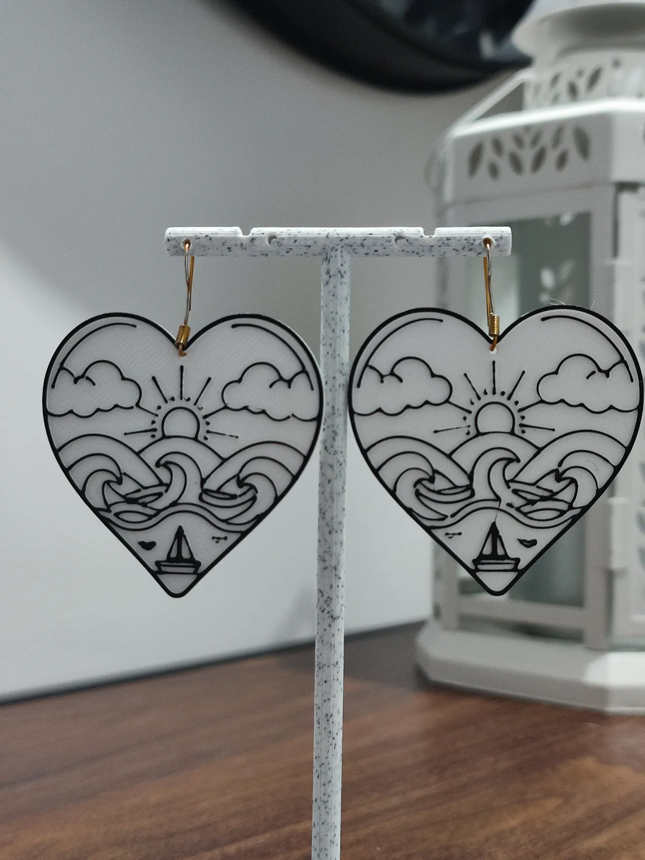 Aretes Horizonte de Papel view 3