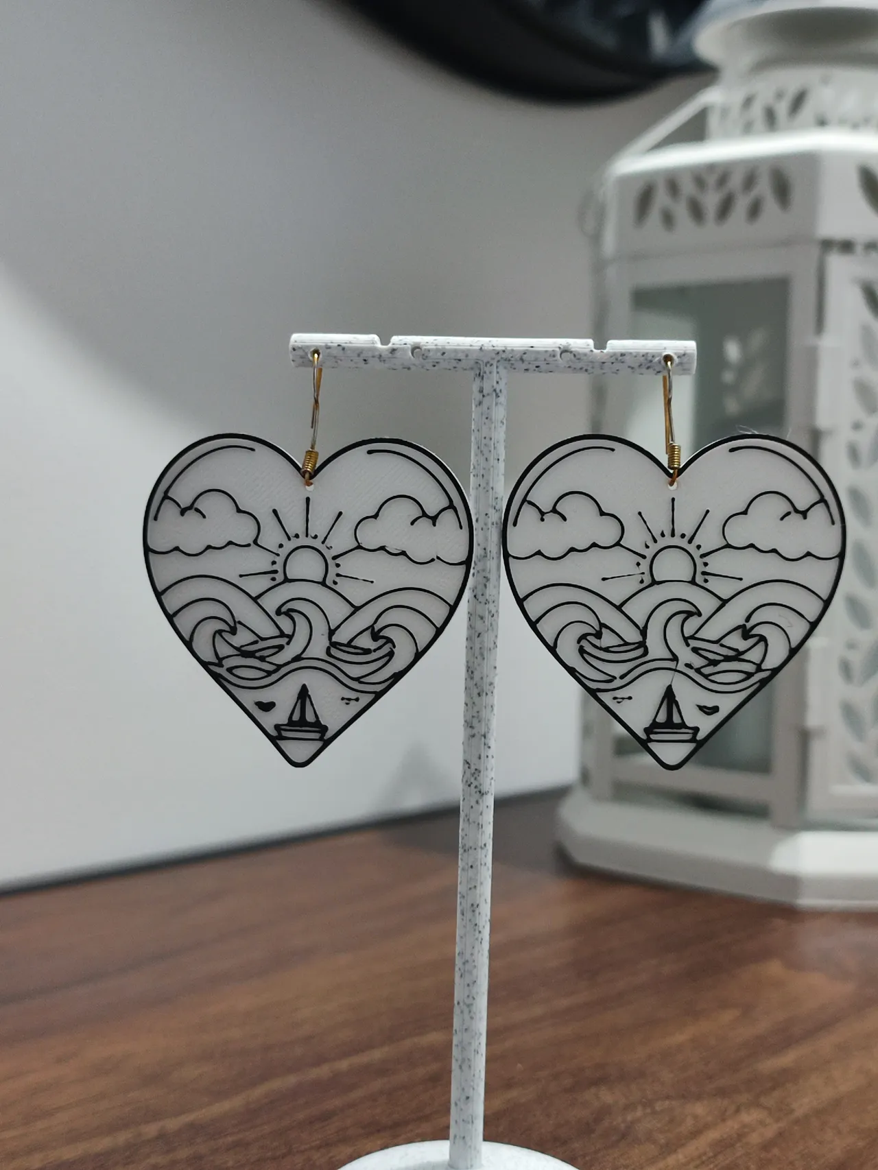 Aretes Horizonte de Papel view 2