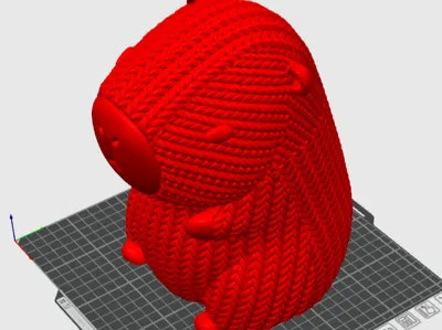 400% Capybara maximum size, hollow scrap 0.4 nozzle, 200 grams each, average less than 4 yuan