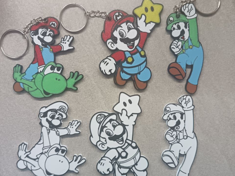 portachiavi Super Mario