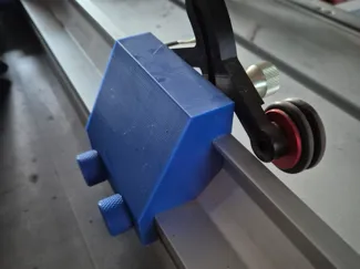 Felder/Hammer table saw fence adapter