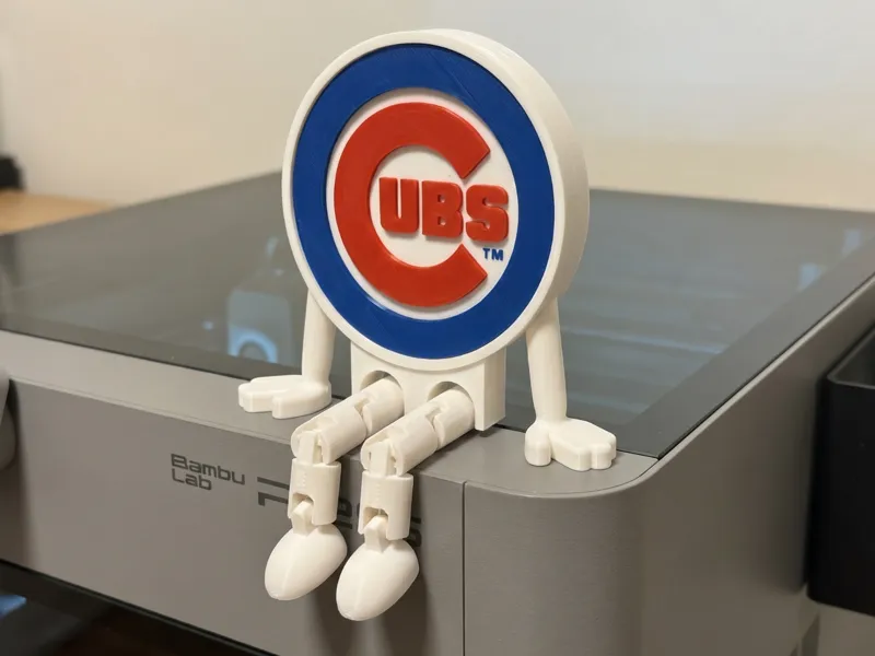 Chicago Cubs Buddy (Articulated Flexi legs)