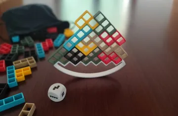 Modelo para impresión 3D: Tetris balance — vista de referencia 5