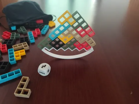 Modelo para impresión 3D: Tetris balance — referencia de MakerWorld