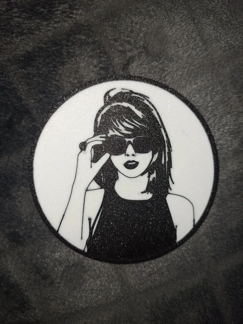 Taylor Swift Coaster 0.2mm Nozzle