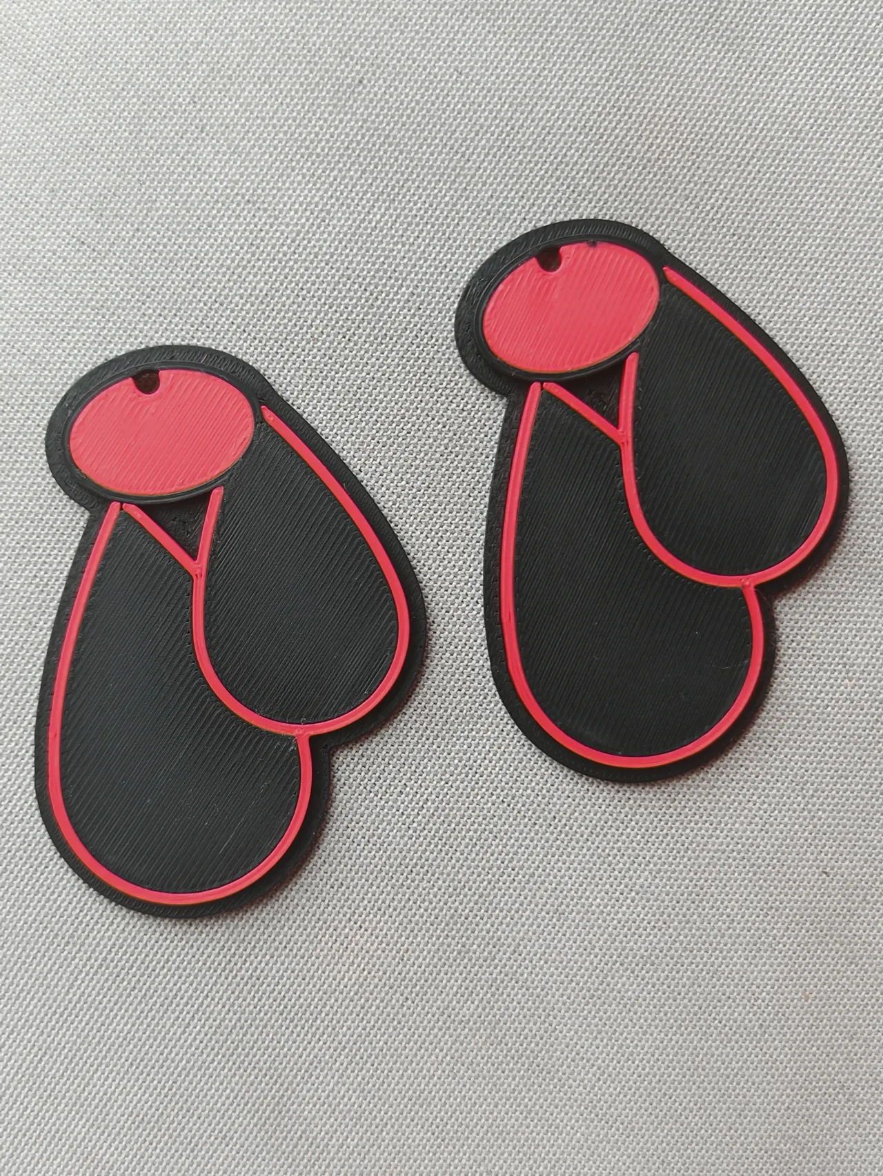 Boucles d'oreilles fausses gouttes view 2