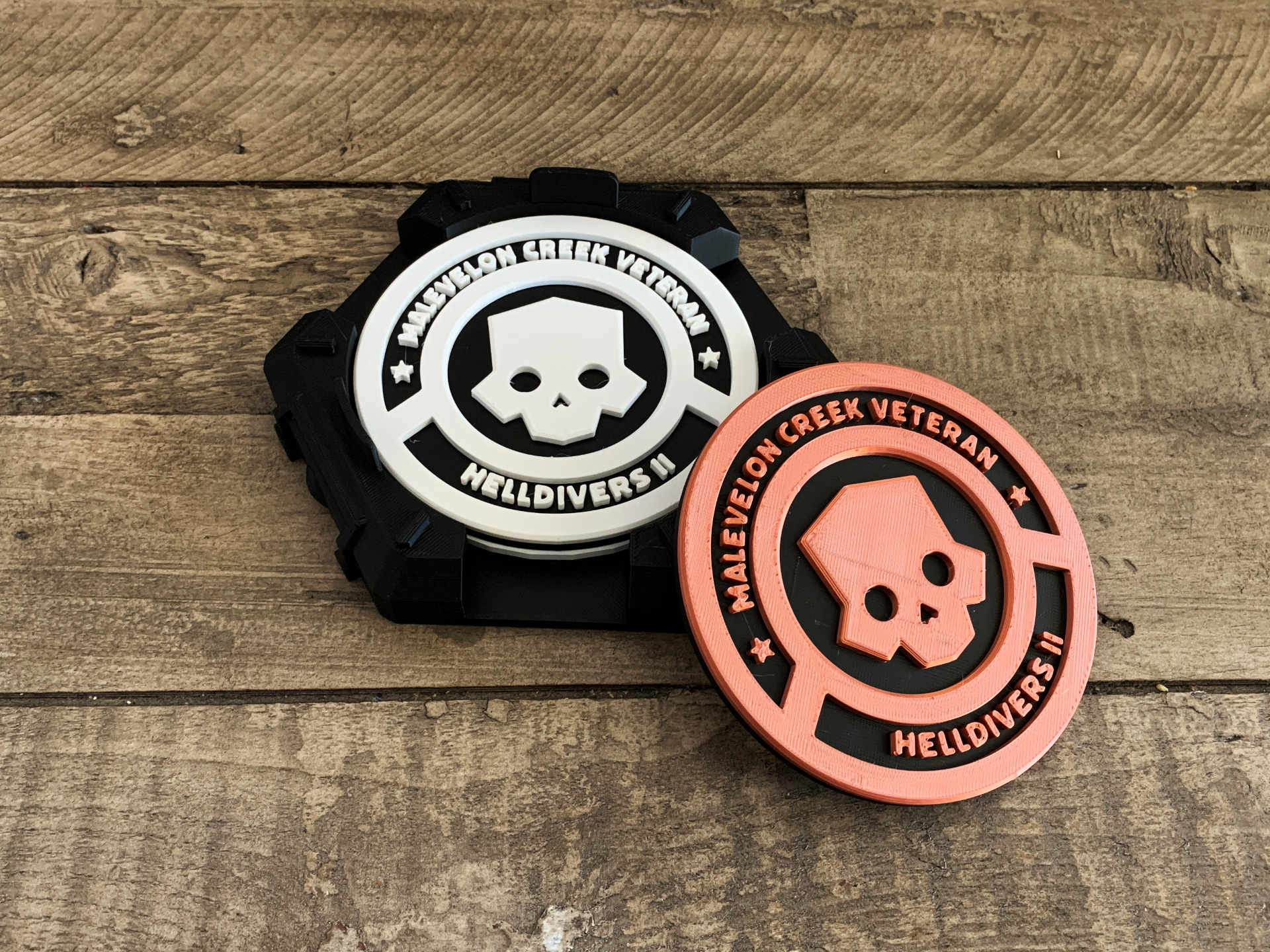 Malevelon Creek Coaster with Holder- Helldivers 2
