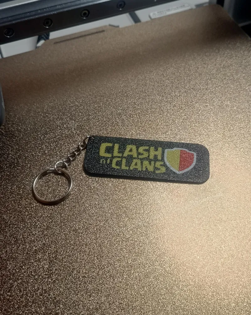 Clash of Clans Keychain
