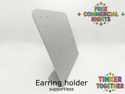 Earring holder - large - supportless