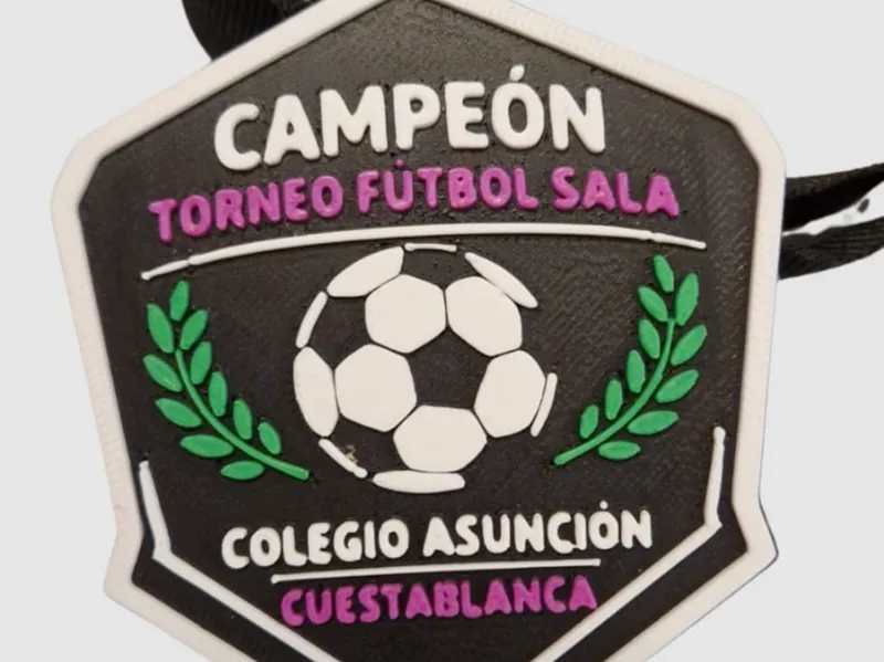 Medalla fútbol 