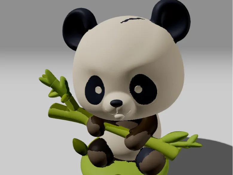 Panda Amante del Bambù
