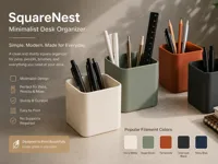 Organiseur de bureau arrondi — photo 1