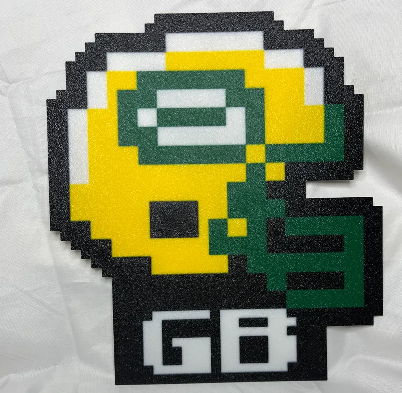 Green Bay Packers Tecmo Super Bowl Light Box