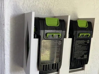 Greenworks 24v battery holder
