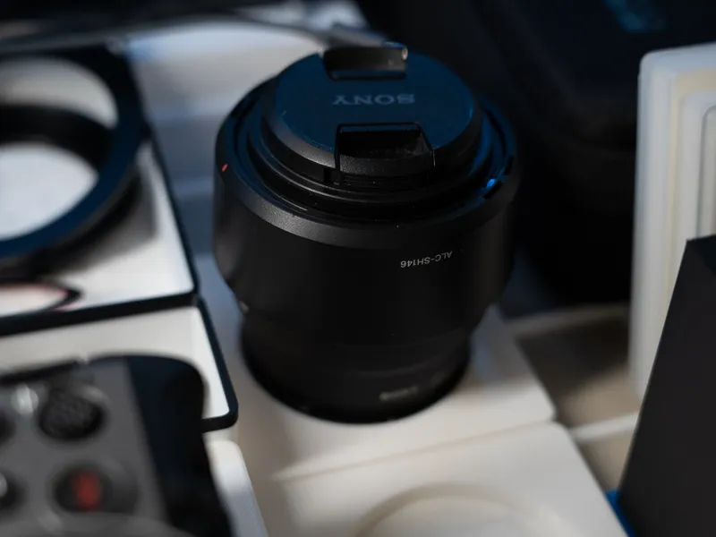 Gridfinity Organisator Camera Lens