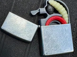 Zippo Fishing Kit Insert w/ Audible Closing Click
