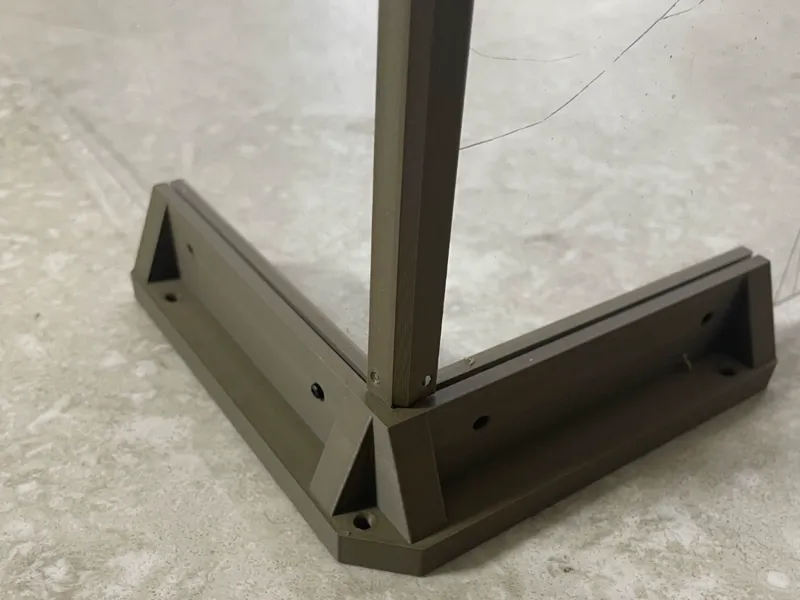Corner Bracket for 3.30mm Poly/Material.