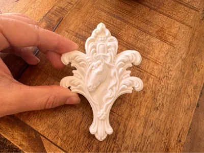 Elegant Horse Ornament for Furniture and more