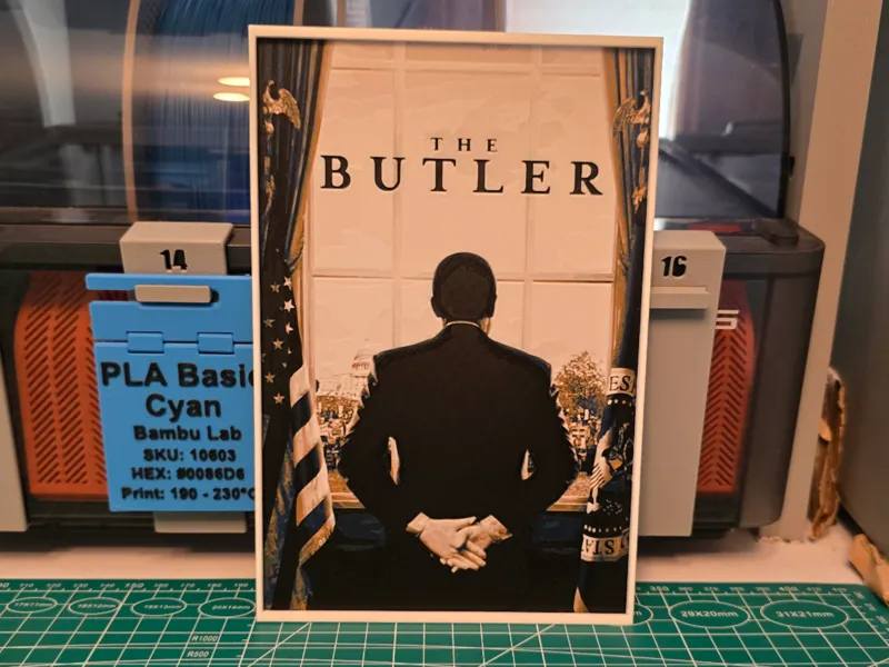 The Butler Movie Poster - Hueforge Art