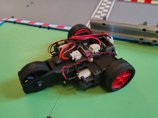 Simple CyberBrick Skid Steer Vehicle