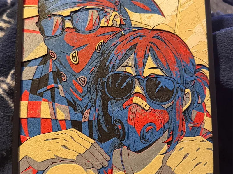 Couple Selfie Burning Man