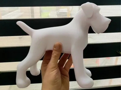 Schnauzer Figurine - 3D Printable Dog
