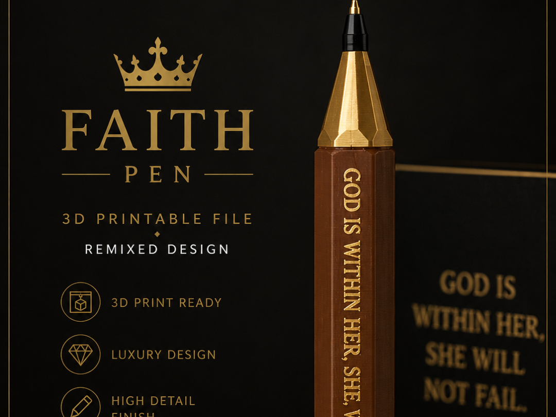 PSALM 46:5 Jumbo Pencil- Style Pen - 1