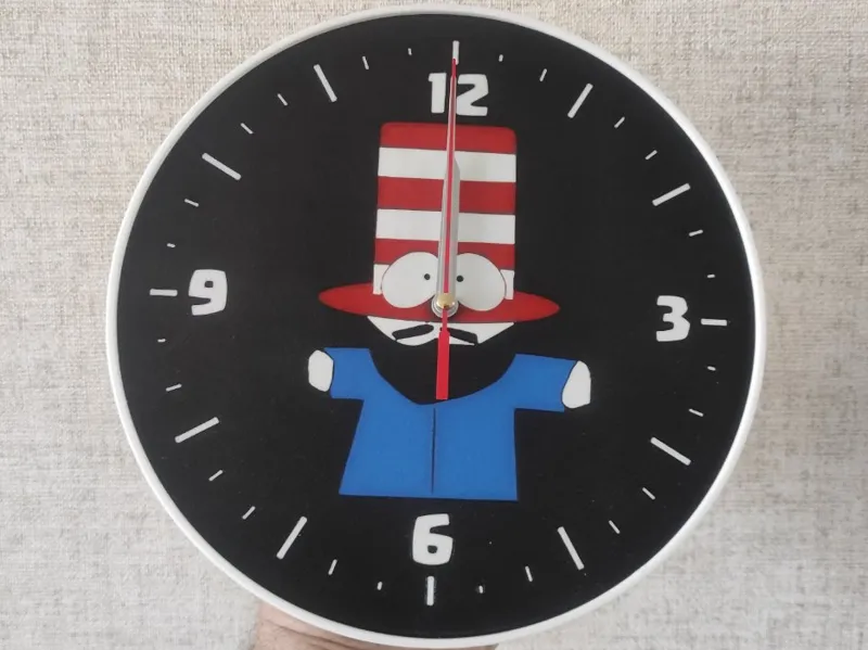 Clock Mr. Hat