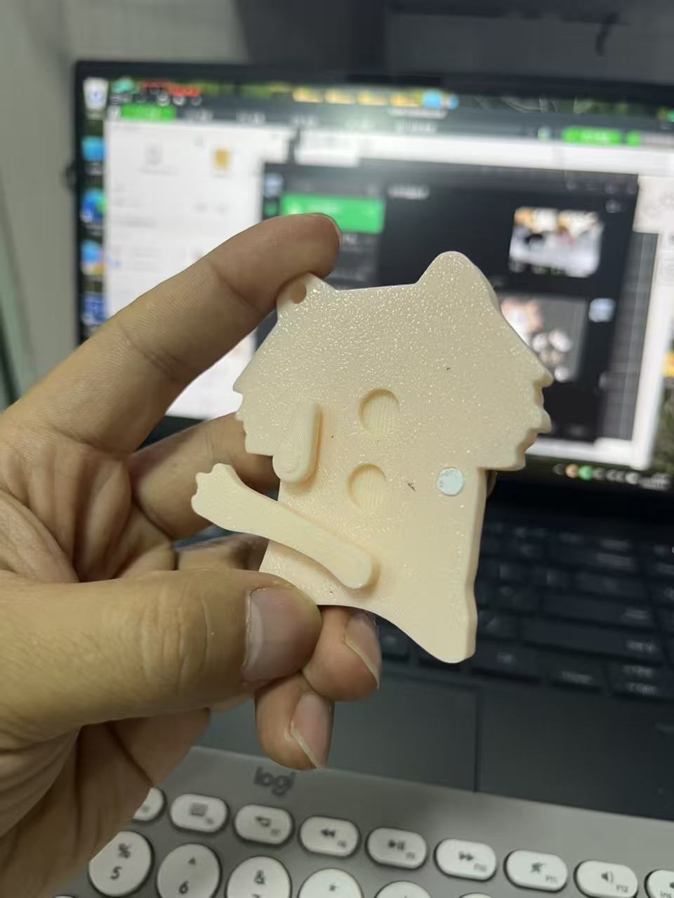 Miniatura 3 do modelo 3D 月薪喵 月薪猫 尾巴、手配合机械联动结构