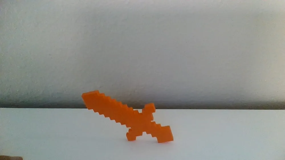 Minecraft sword - Free 3D Print Model - MakerWorld
