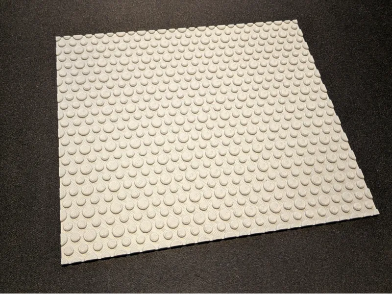 Circle Pattern Embossed Plate