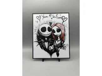 Twin Flame Gothic Couple HueForge