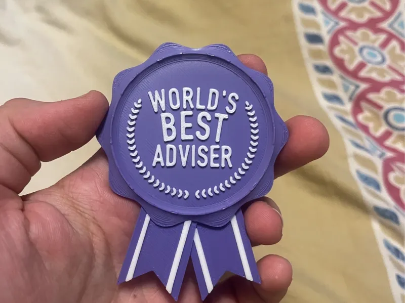 World's Best Mom Adviser Award