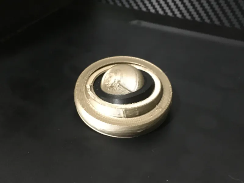 Saturn gyro fidget toy