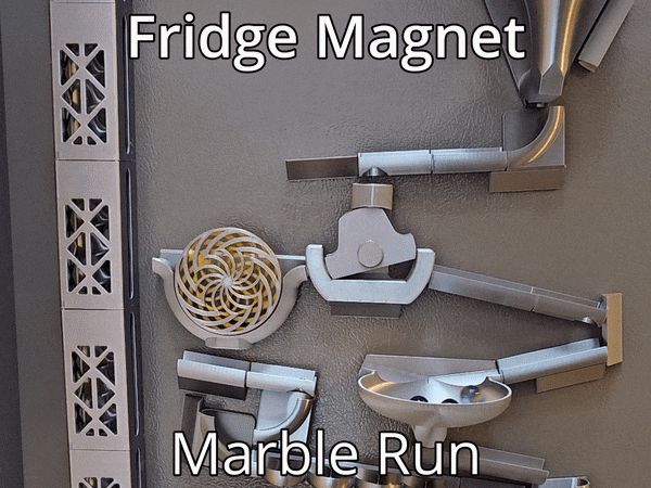 Magnetic Marble Run