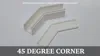 45 degree Size: 18 x 20