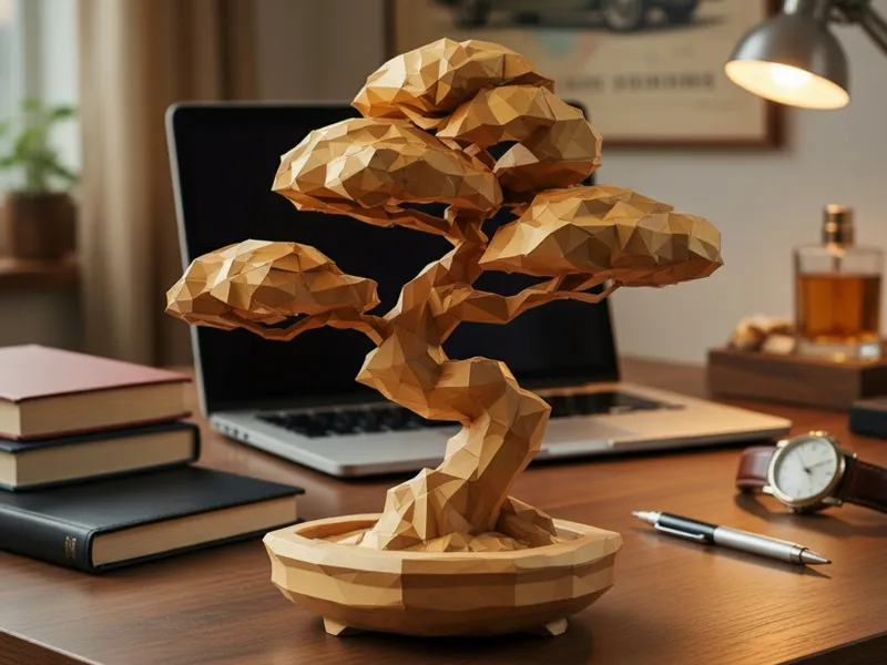Low Poly Bonsai v14
