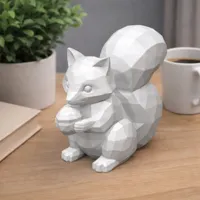 Squirrel Low Poly